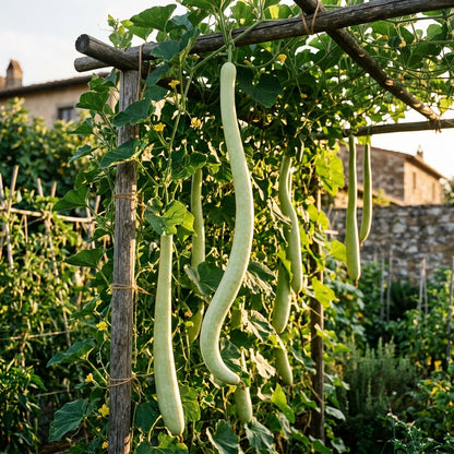 Cucuzzi Gourd Seeds – Italian Gourd Vegetable Seeds