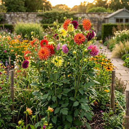 Dahlia Tall Star Mixed Flower Seeds For Planting