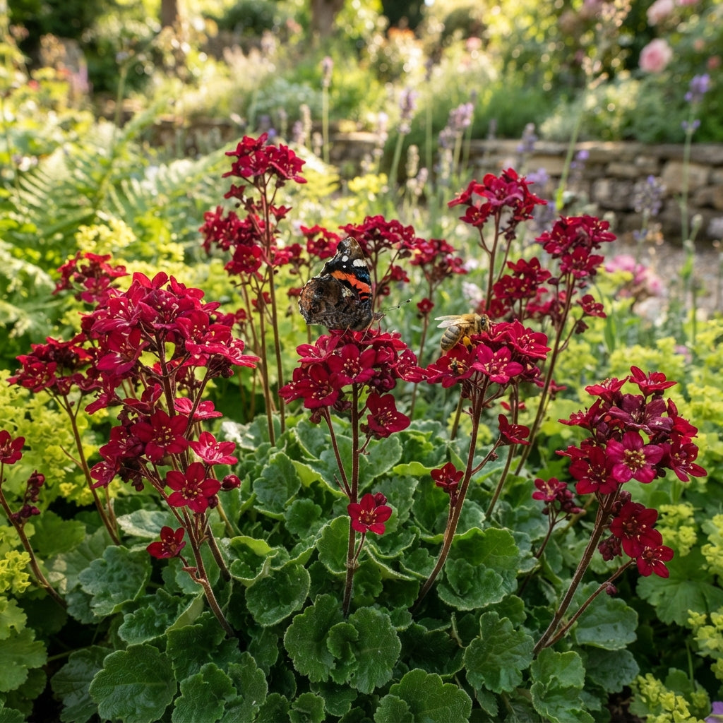 Balkan Orchard Beak Dark Red Flower Seeds for Planting