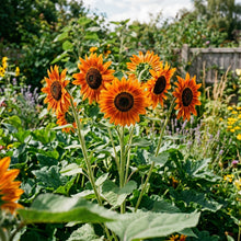 Deep Orange Sunflower Seeds For Planting