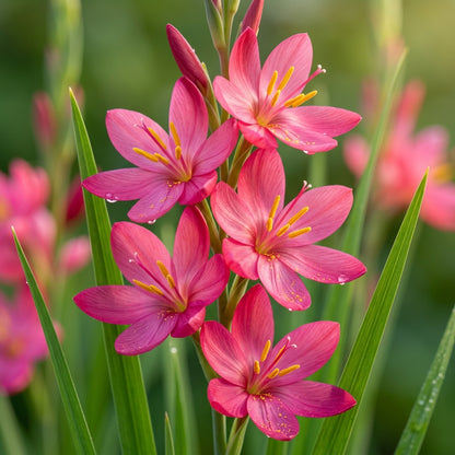 Schizostylis Coccinea Deep Pink Flower Seeds