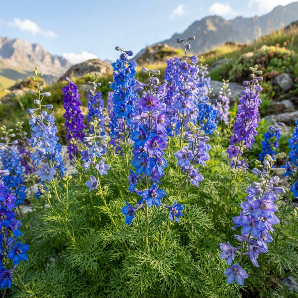 Delphinium pylzowii Flower Seeds for Planting