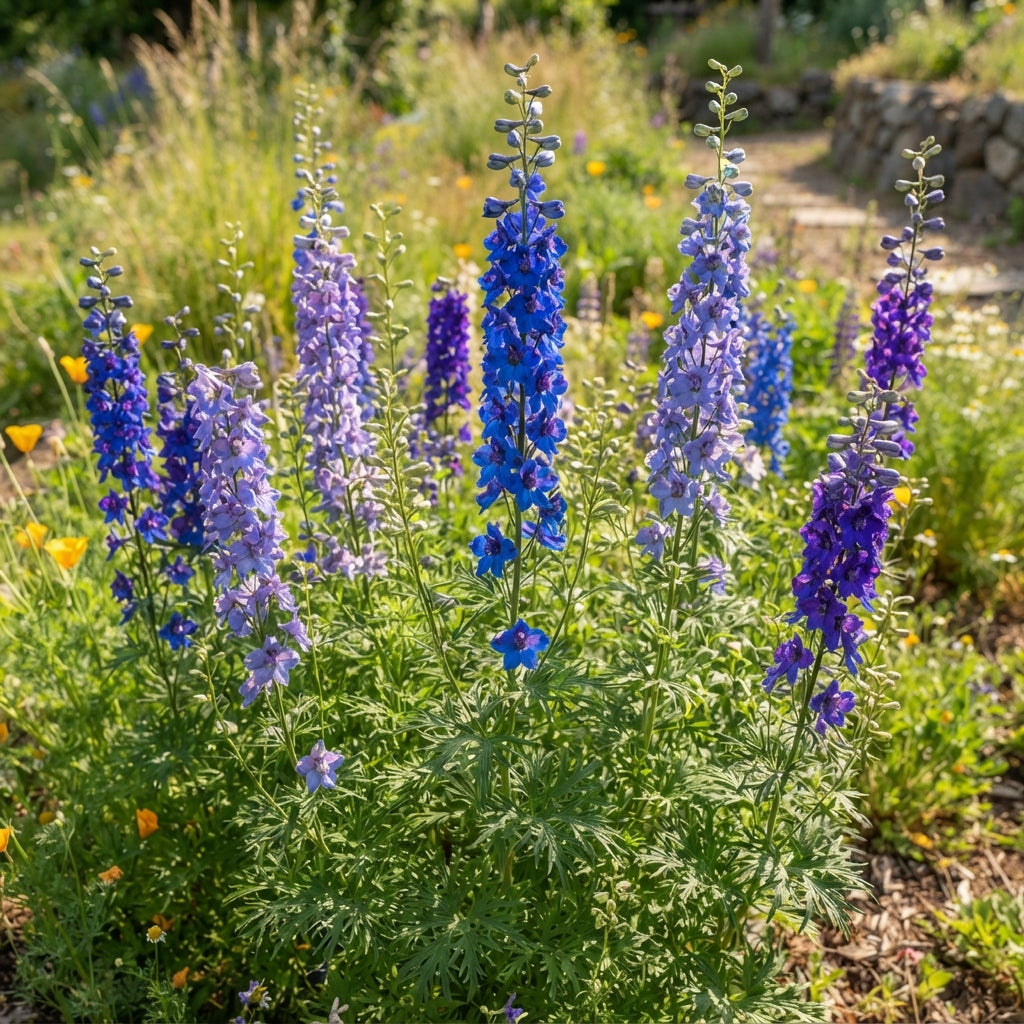 Delphinium Menziesii Flower Seeds for Garden Planting