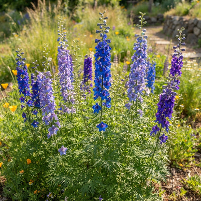 Delphinium Menziesii Flower Seeds for Garden Planting