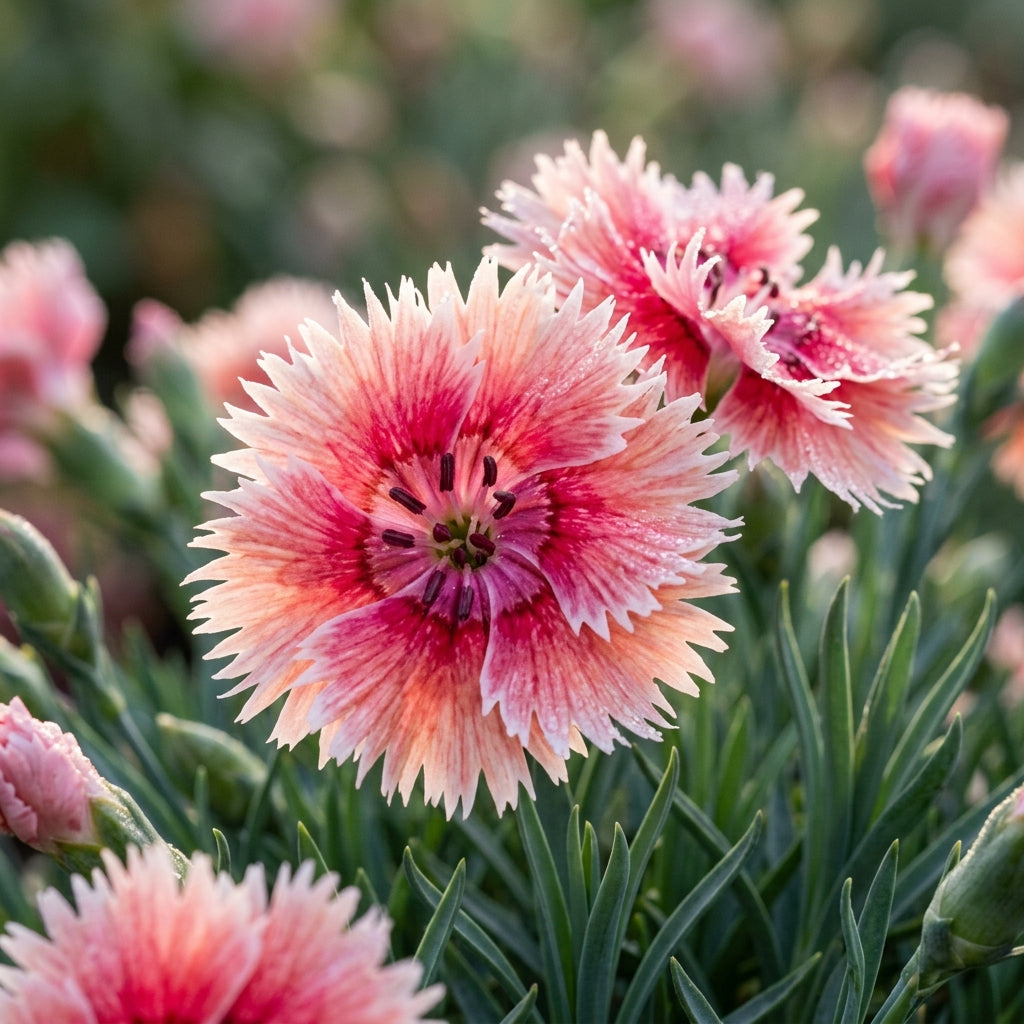 Dianthus Dancing Geisha Flower Seeds For Planting