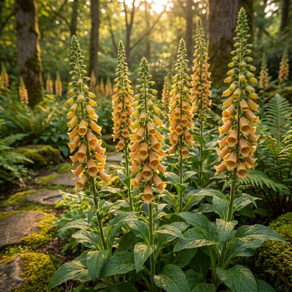 Digitalis Laevigata Flower Seeds - Foxglove Flower Seeds for Garden