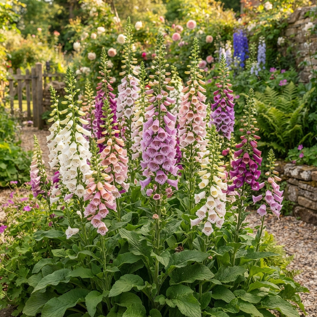 Digitalis Foxy Mixed Colors Flower Seeds