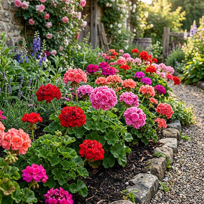 Double Geranium Seeds – Perennial Flower Plant