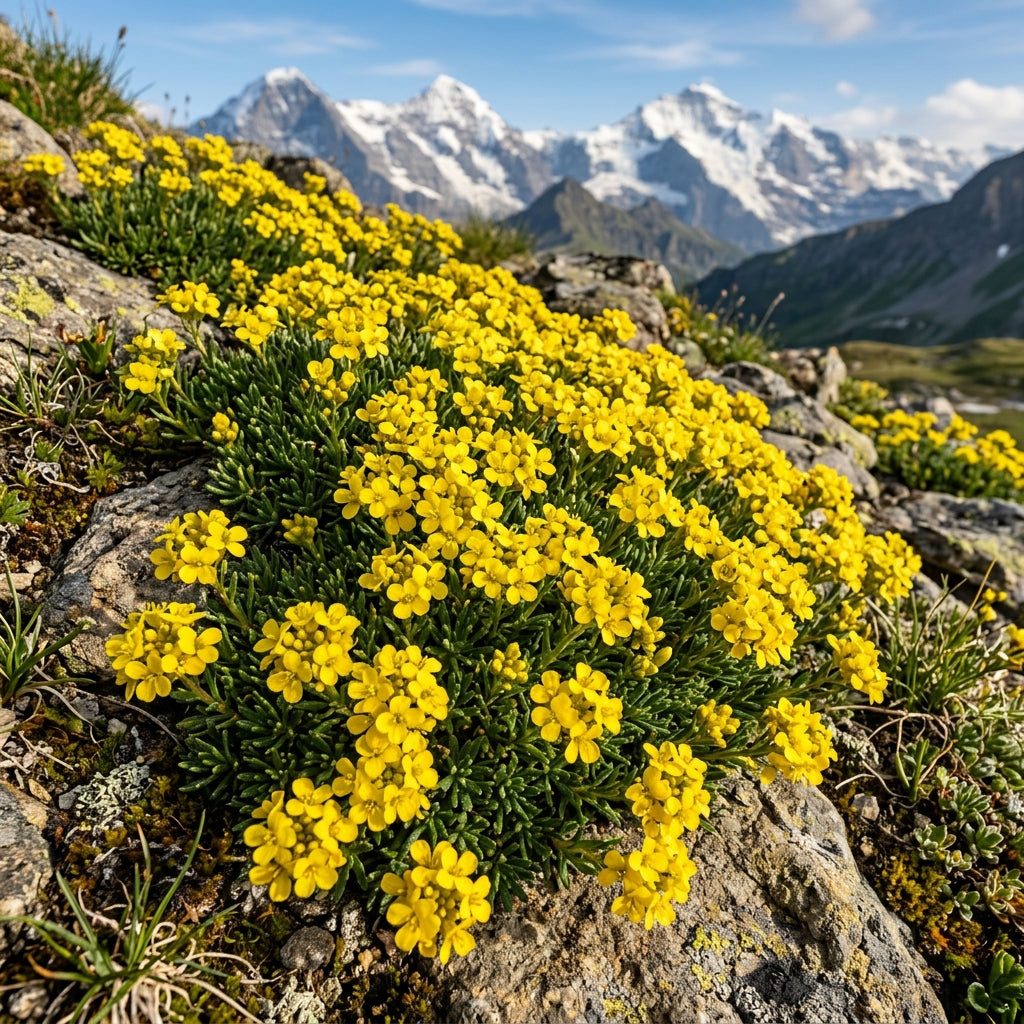 Draba Aizoides Alpine Flower Seeds For Planting