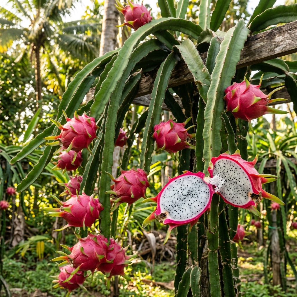 White Dragon Fruit (Pitaya) Seeds for Planting
