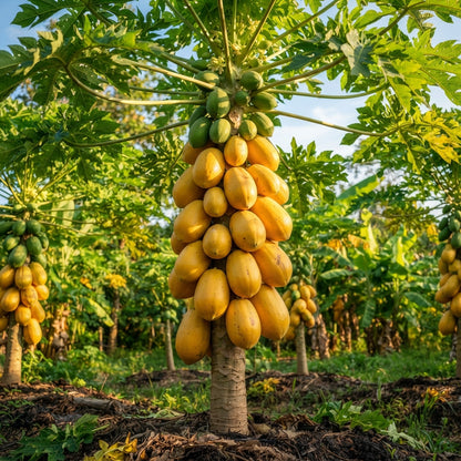 Thai Dwarf Papaya Seeds for Planting