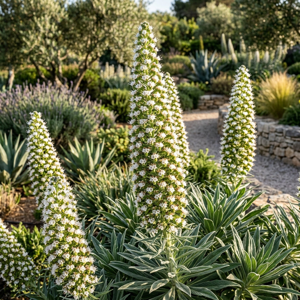 Echium pininana 'Snow Tower' Flower Seeds for Planting