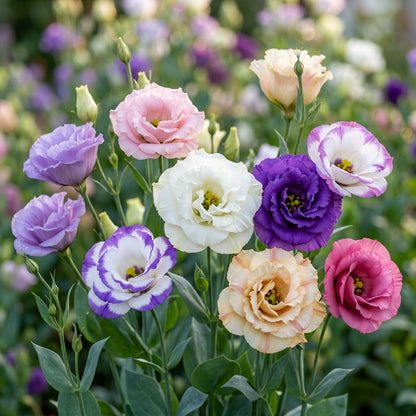 Eustoma Grandiflorum Seeds - Lisianthus Flower Seeds for Garden