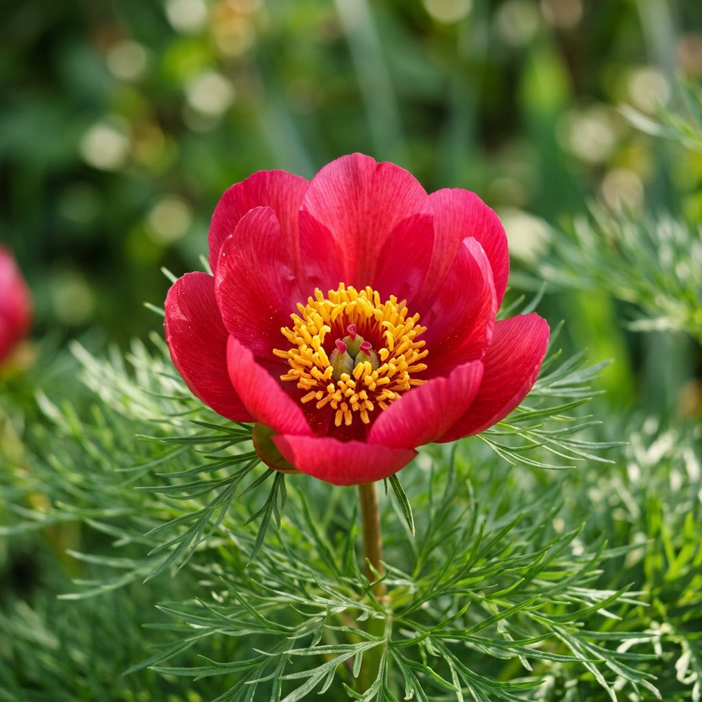 Paeonia tenuifolia Fern-Leaf Peony Seeds for Planting