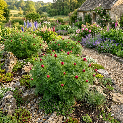 Paeonia tenuifolia Fern-Leaf Peony Seeds for Planting