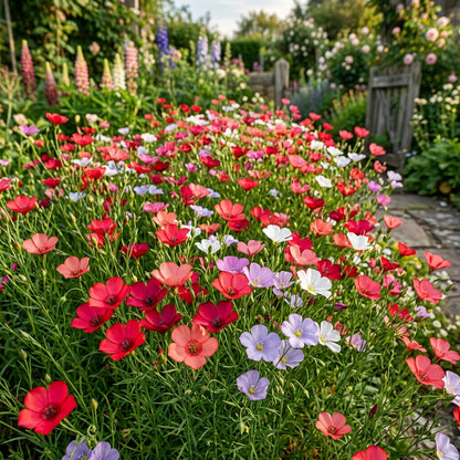 Linum Charmer Extra Mixture Flower Seeds For Planting