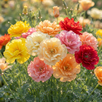 Eschscholzia Mission Bells Flower Seeds for Planting