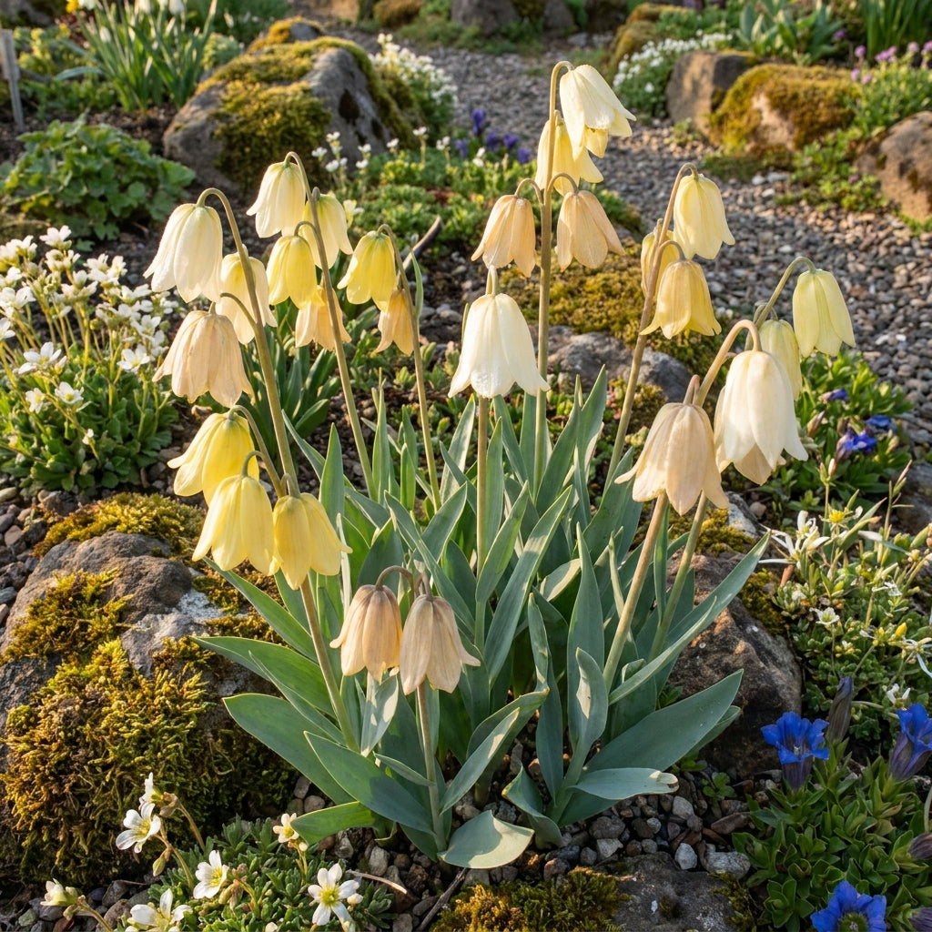Fritillaria Pallidiflora Flower Seeds for Garden Planting