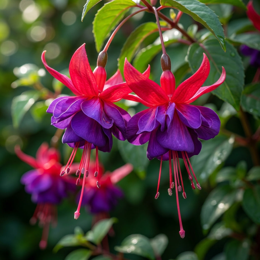 Purple Red Fuchsia Flower Seeds - Fuchsia Flower Seeds for Garden