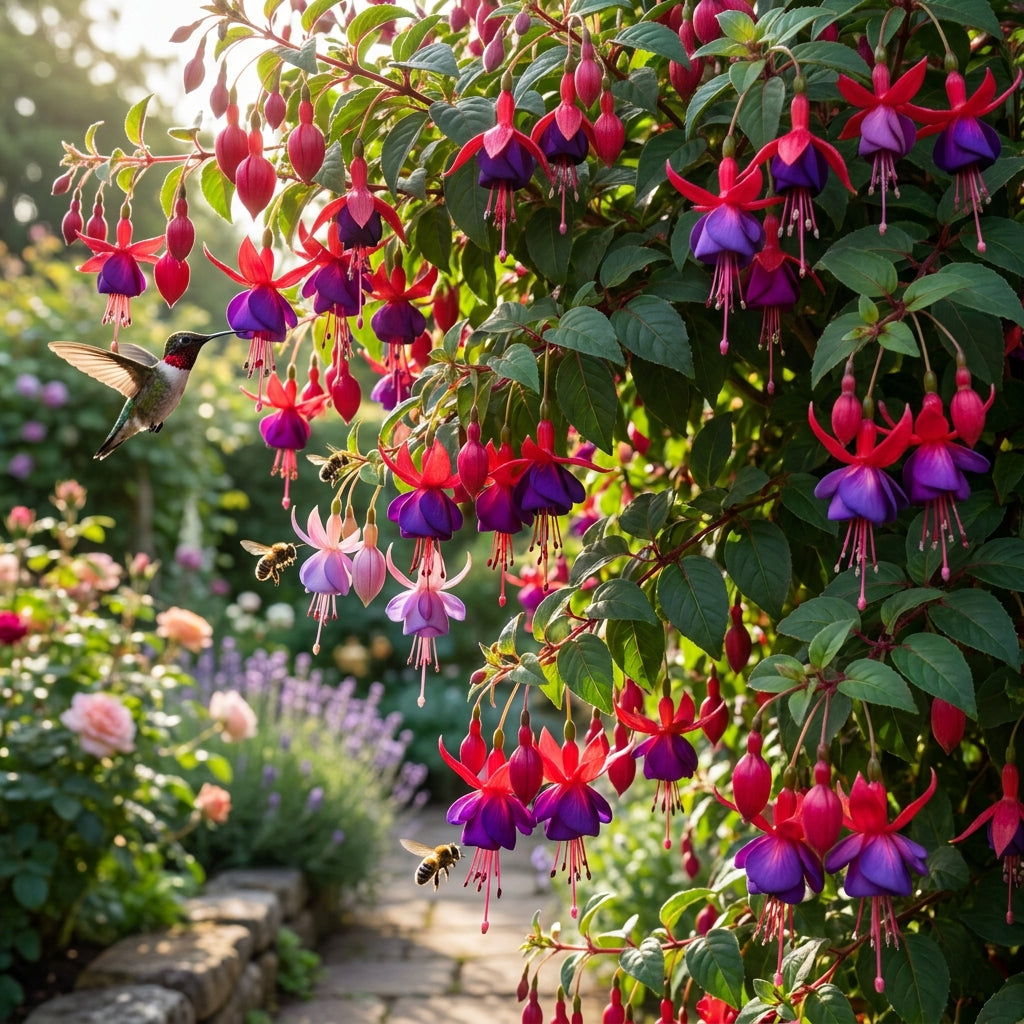 Fuchsia Magellanica Flower Seeds - Fuchsia Flower Seeds for Garden