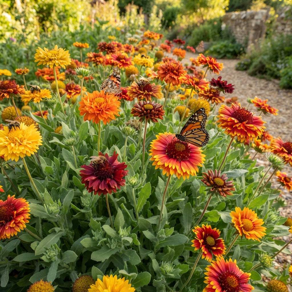 Gaillardia Double Mixed Flower Seeds for Planting