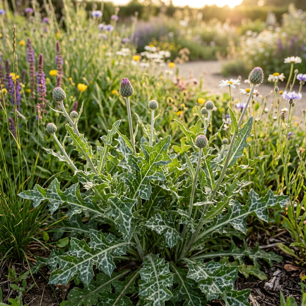 Galactites Tomentosa Seeds – Wild Ornamental Blooms