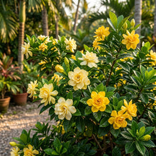 Gandharaj Yellow Flower Seeds for Planting