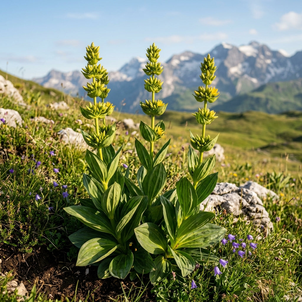 Gentiana Lutea Flower Seeds