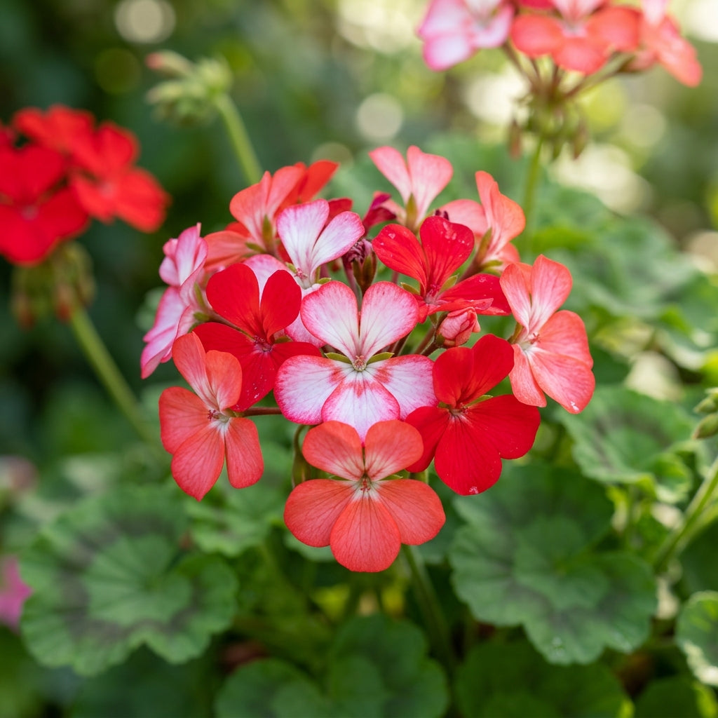 Geranium Saturn Stars Flower Seeds for Planting
