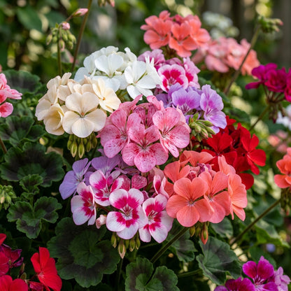 Geranium Shadow Mixed Flower Seeds For Planting