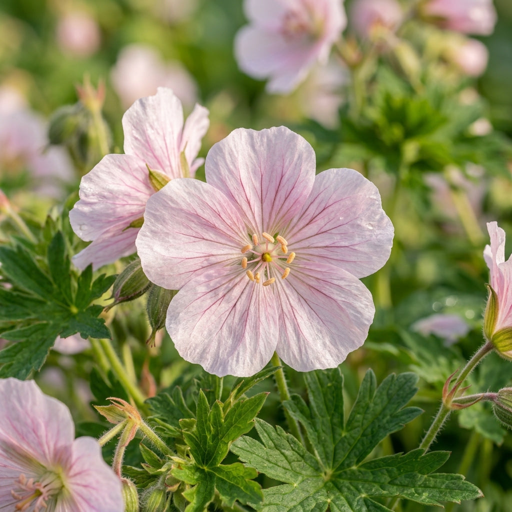 Geranium Pratense Pink Ghost Flower Seeds
