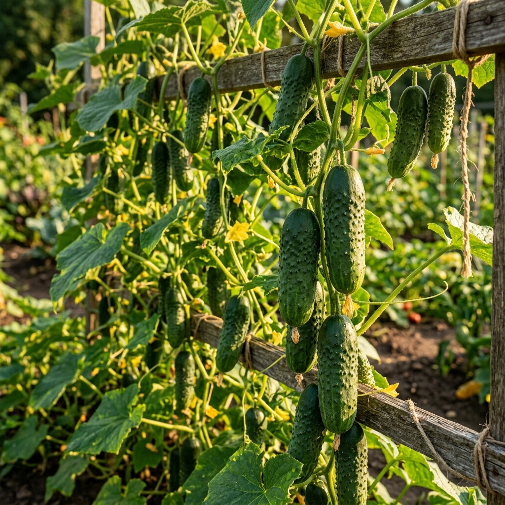 Gherkin Cucumber Seeds – Gherkin Vegetable Seeds for Home Gardening