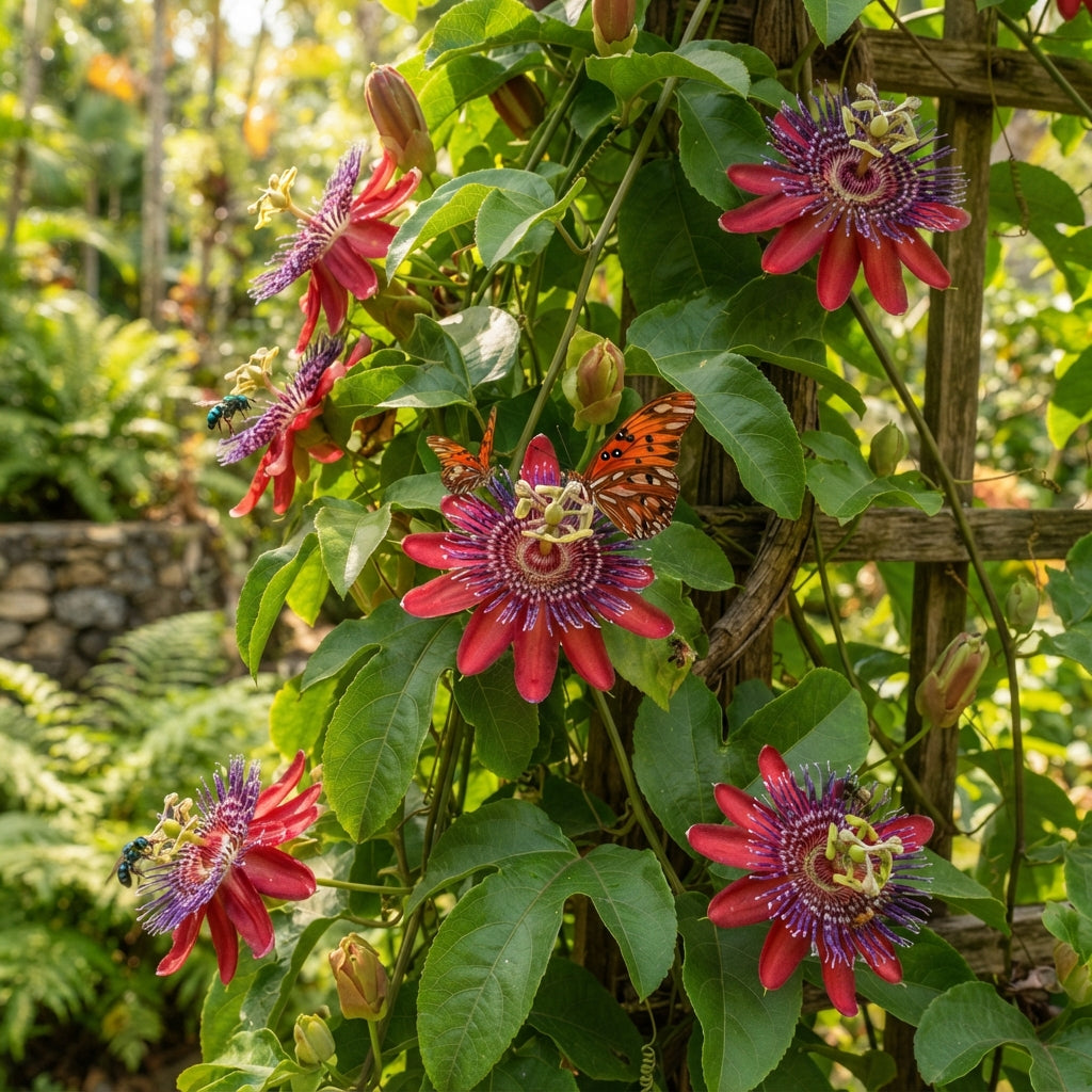 Giant Granadilla Red Passion Flower Vine Seeds for Planting
