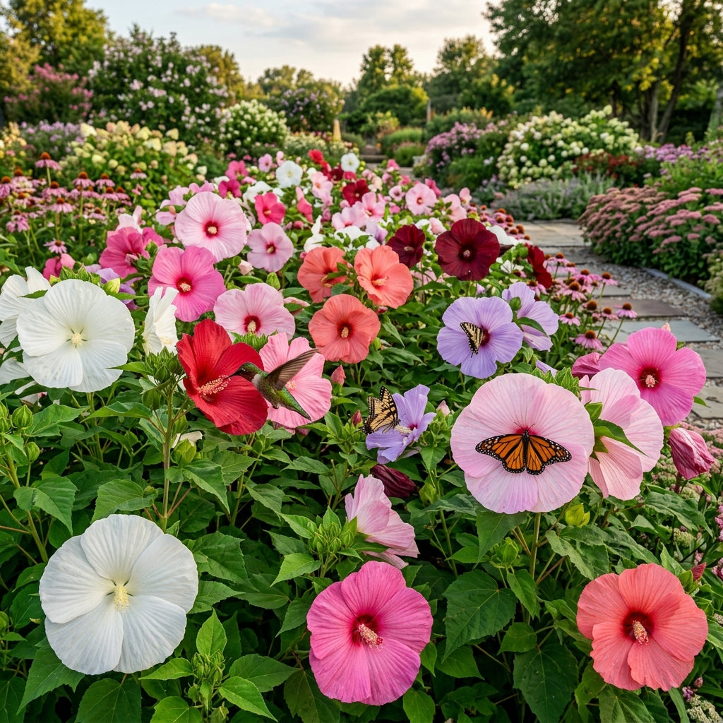 Giant Dinnerplate Hibiscus Flower Seeds for Planting