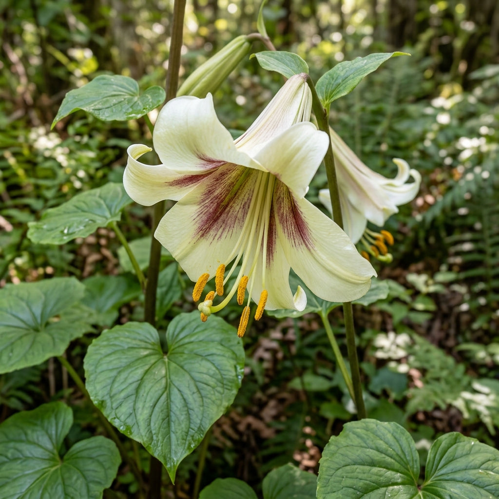 Cardiocrinum Cordatum Giant Lily Flower Seeds