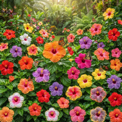 Giant Mixed Hibiscus Flower Seeds for Planting