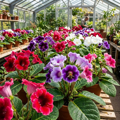 Gloxinia Impricer Mix Flower Seeds for Planting