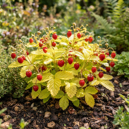 Golden Alexandria Strawberry Seeds for Planting