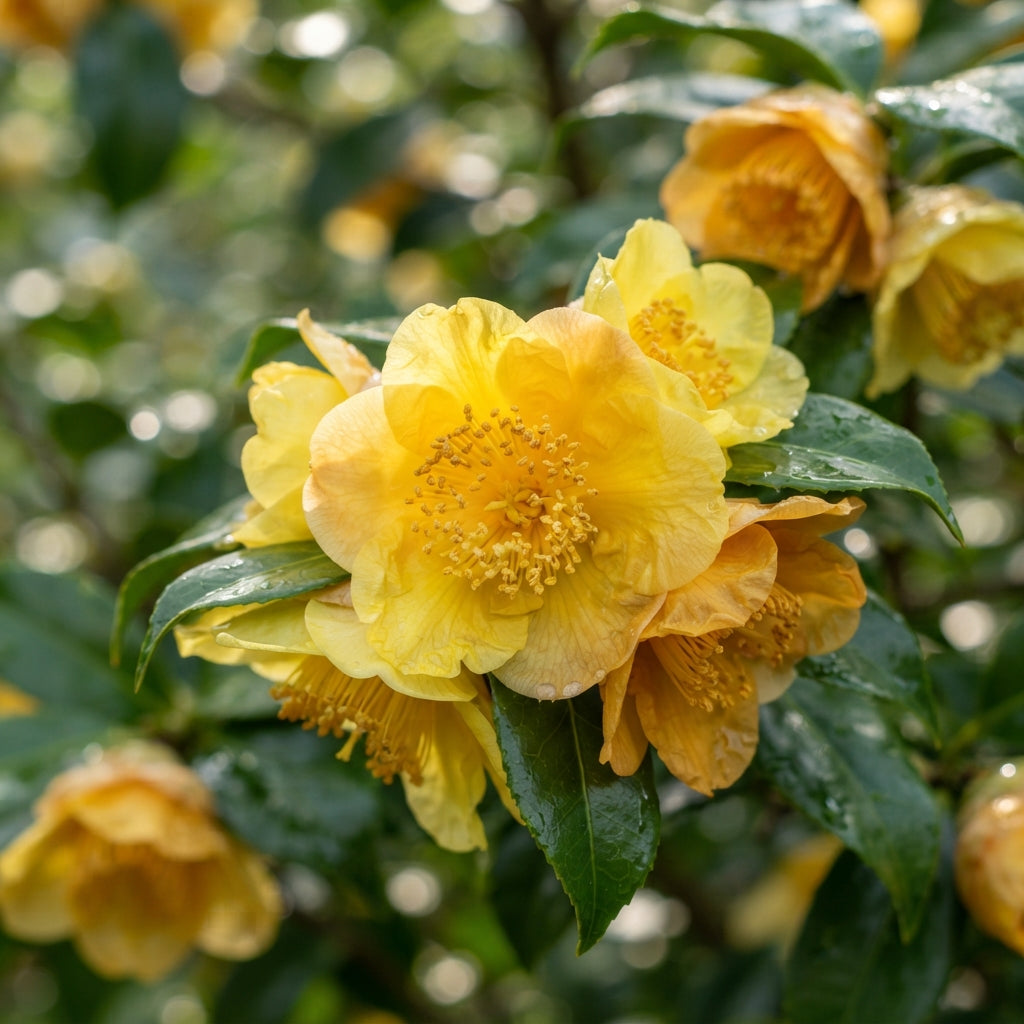 Golden Camellia Seeds for Planting