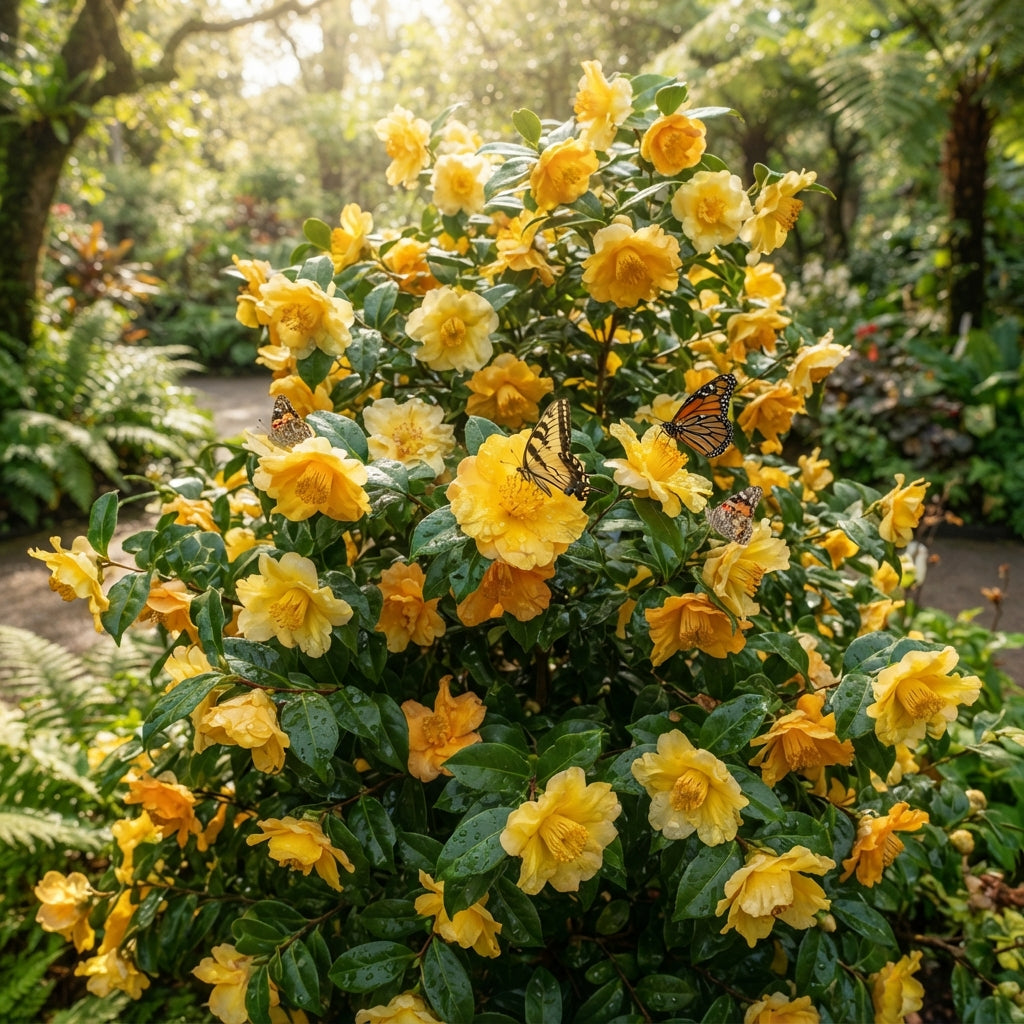Golden Camellia Seeds for Planting