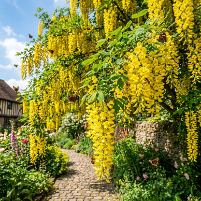 Golden Yellow Laburnum Tree Seeds for Planting