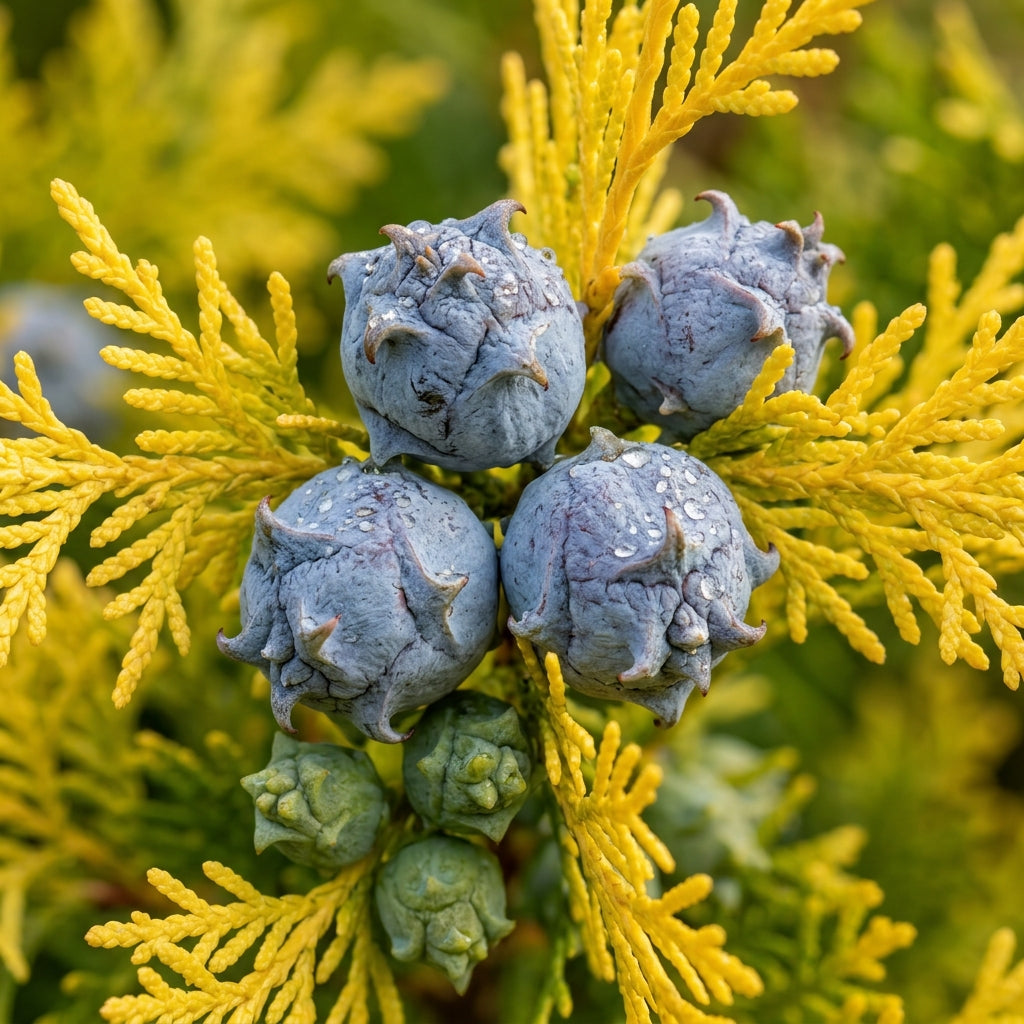 Golden Oriental Arborvitae Seeds Platycladus orientalis Aurea – Ornamental Evergreen Hedge Tree Seeds