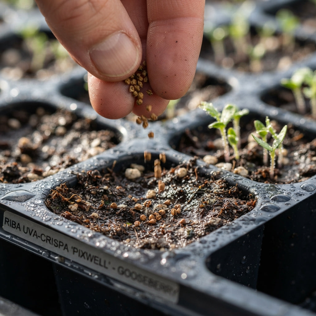 Red Pixwell Gooseberry Seeds for Planting