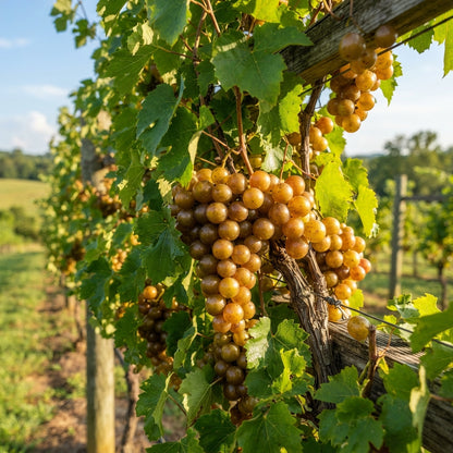 Scuppernong White Muscadine Grapevine Seeds for Planting