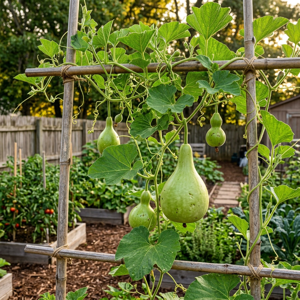 Green Bottle Gourd Seeds – Lauki Seeds for Home Gardening