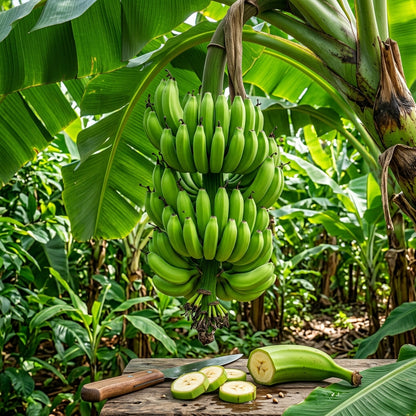 Green Banana Fruit Seeds for Planting – Non-GMO Tropical Fruit Seeds for Home Gardening
