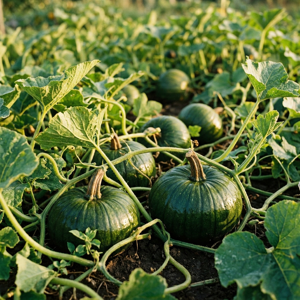 Green Pumpkin Vegetable Seeds – Pumpkin Seeds for Home Gardening