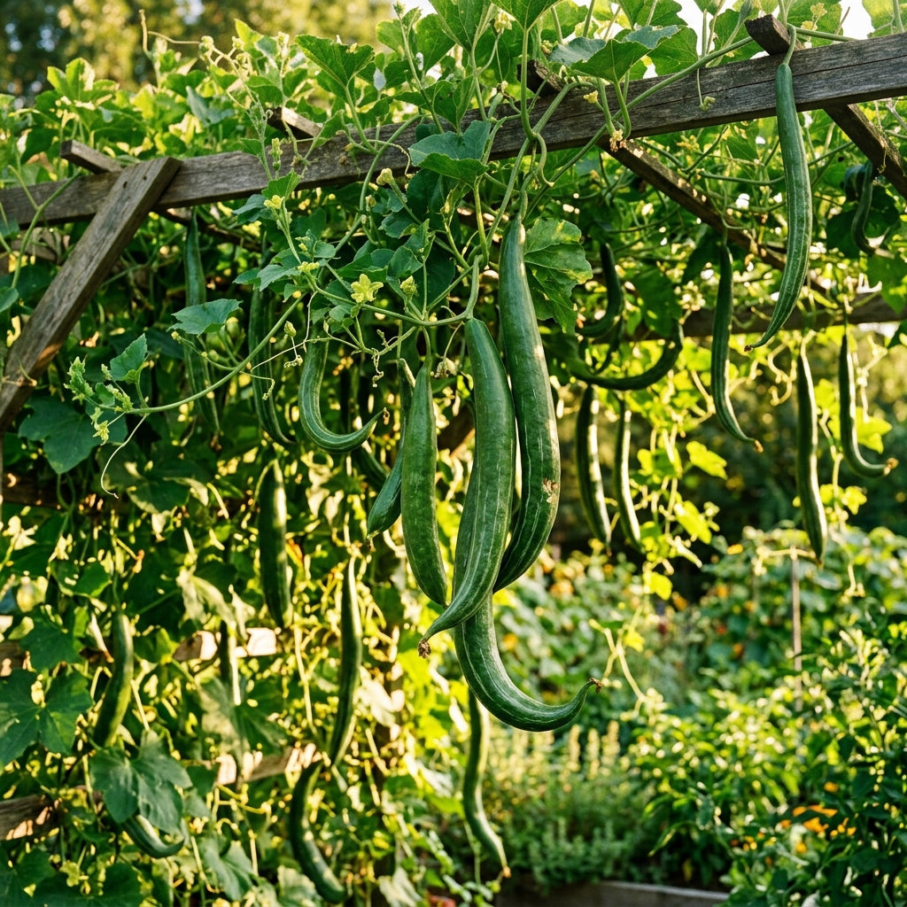 Green Snake Gourd Seeds – Traditional Snake Gourd Seeds