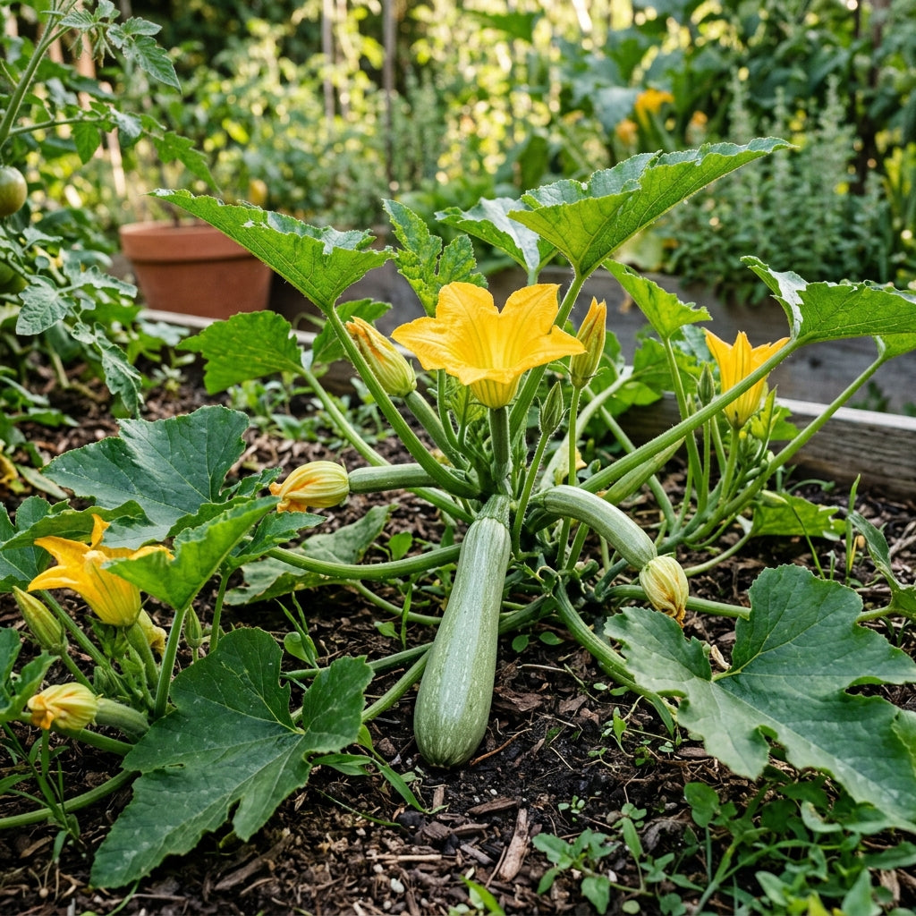 Heirloom Grey Zucchini Squash Seeds – Zucchini Seeds for Home Garden