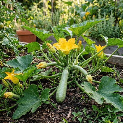 Heirloom Grey Zucchini Squash Seeds – Zucchini Seeds for Home Garden